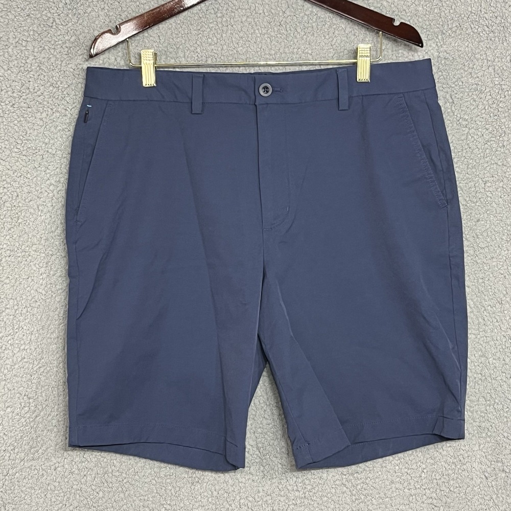 Vineyard Vines Shorts Mens 35 Blue Performance Golf On The Go OTG Stretch Casual